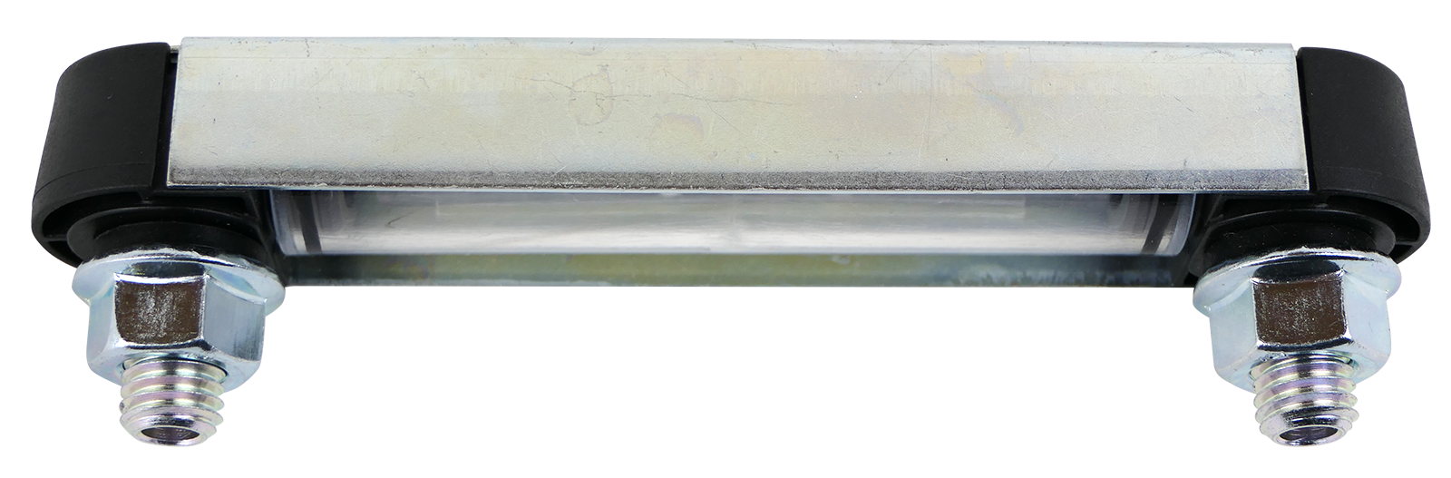 Ölstandsanzeige für Hydrauliköltanks mit Temperaturanzeige, Lochabstand 127mm, Anzeige Min und Max