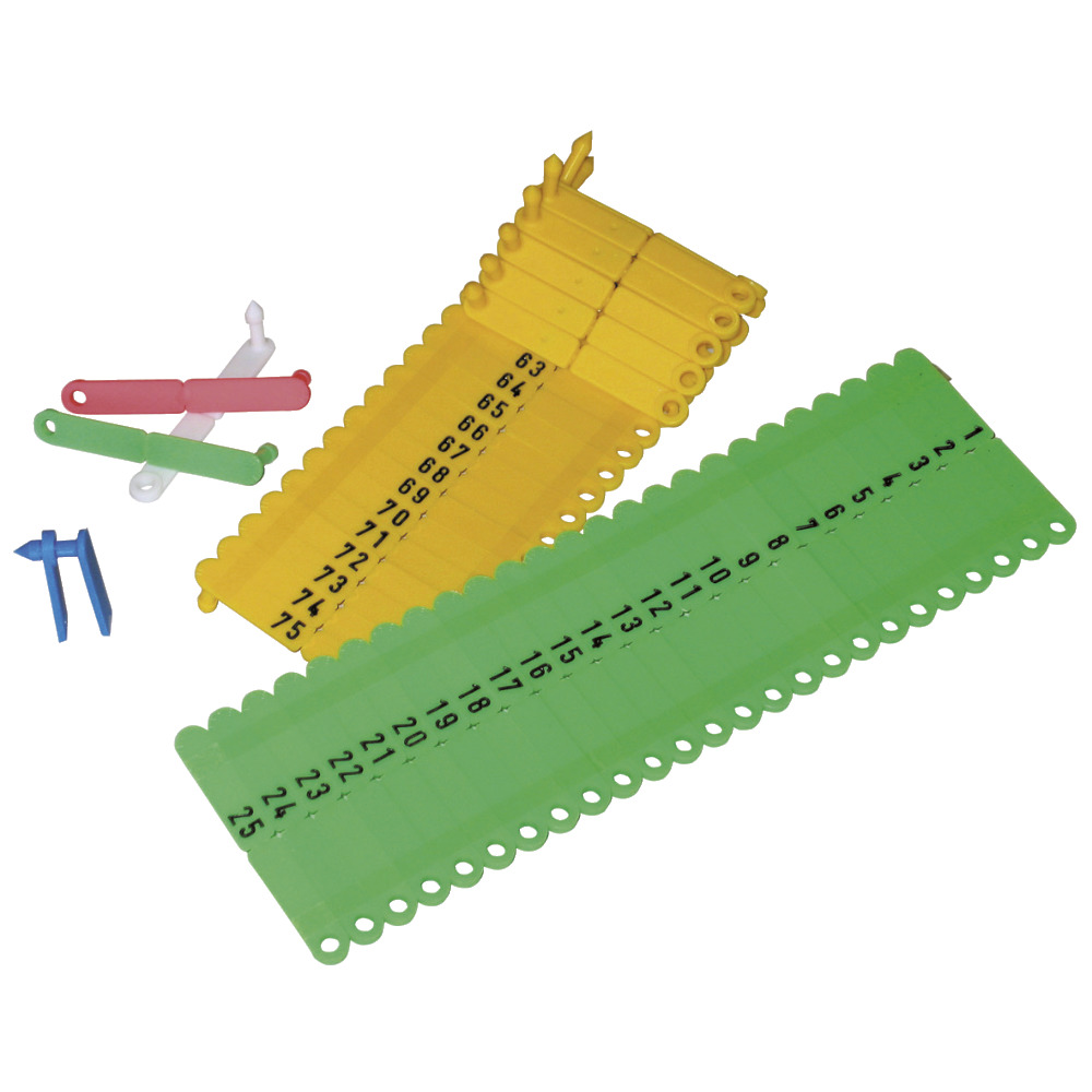 Ohrmarke Twintag geprägt