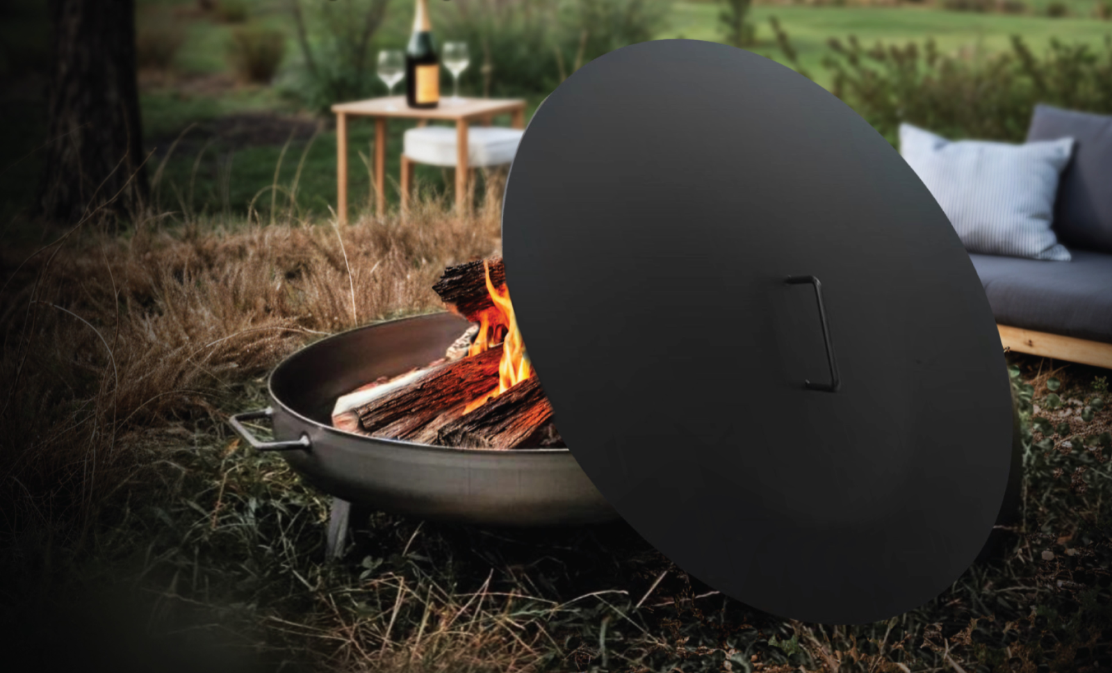  Deckel für Feuerschalen 60 cm 