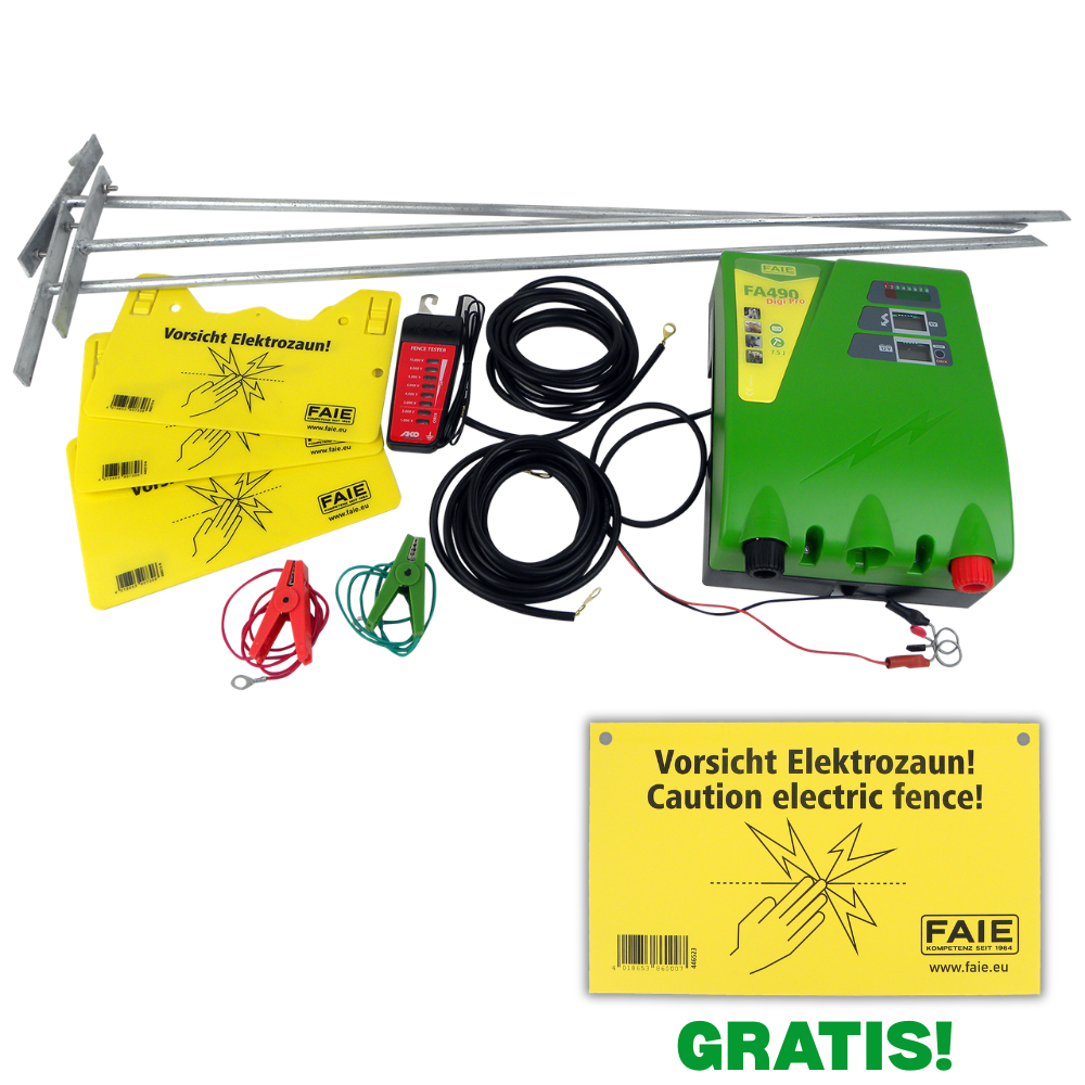 Weidezaun-Geräte-Set 12 V