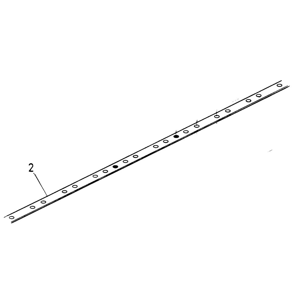 Coltello con foro filettato 145 cm