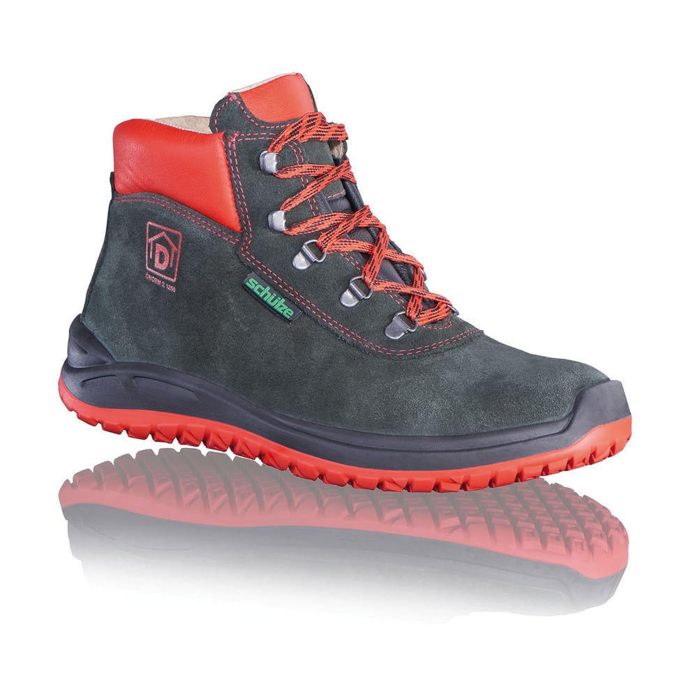Sicherheitsstiefel-Arbeitsschuh O3 Red Dachdeckerprofi ohne Schutzkappe