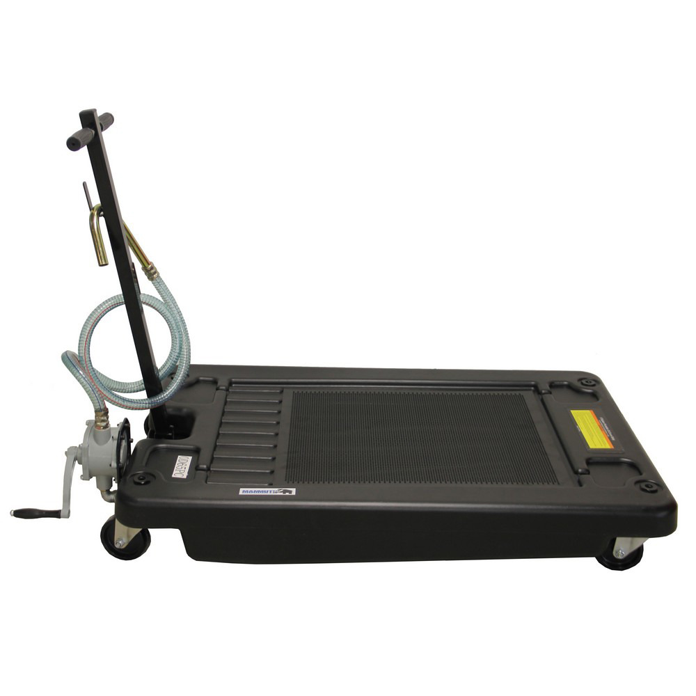 Auffangwanne Öl mobil, mit Handpumpe