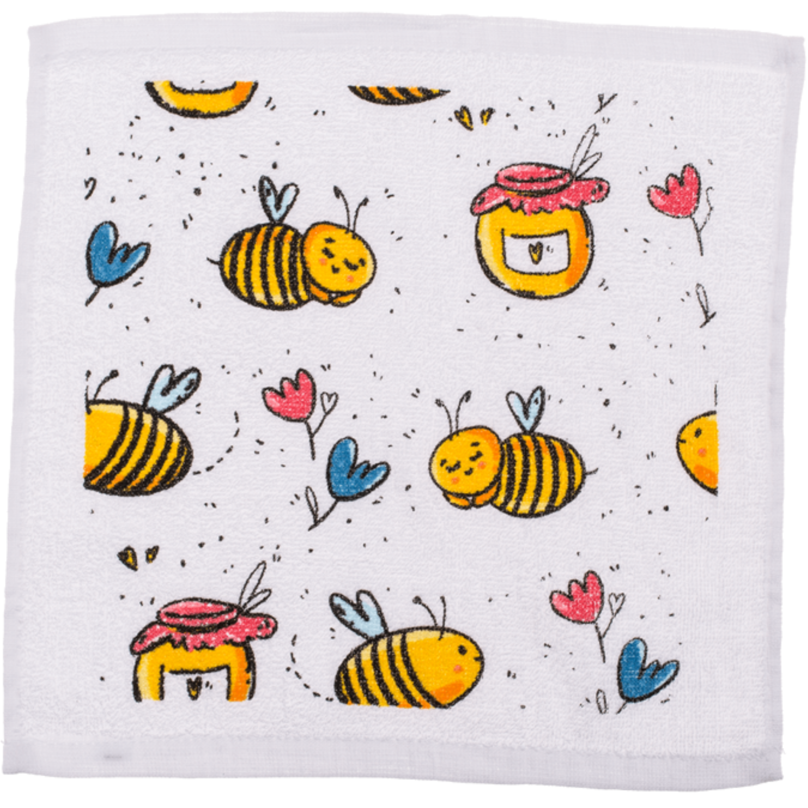 Magisches Handtuch Bienen    4 fach sortiert