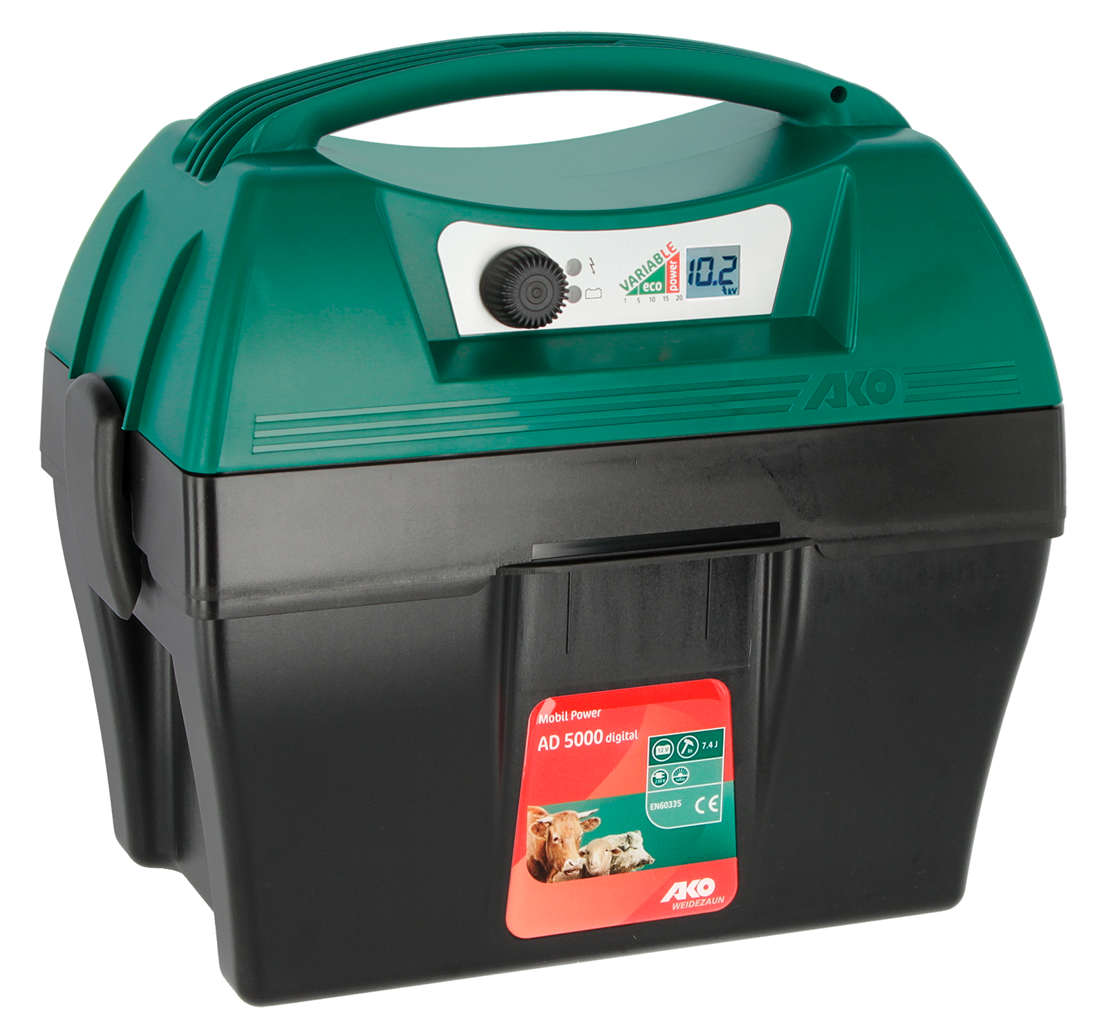 Weidezaungerät Mobil Power AD 5000 digital - 12 V