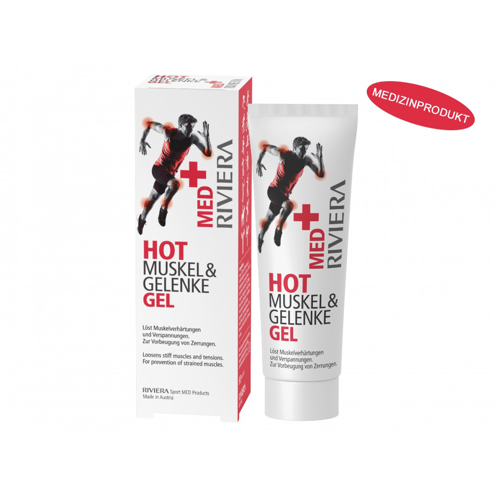 Muskel Gelenke Gel Med+ Hot 75 ml