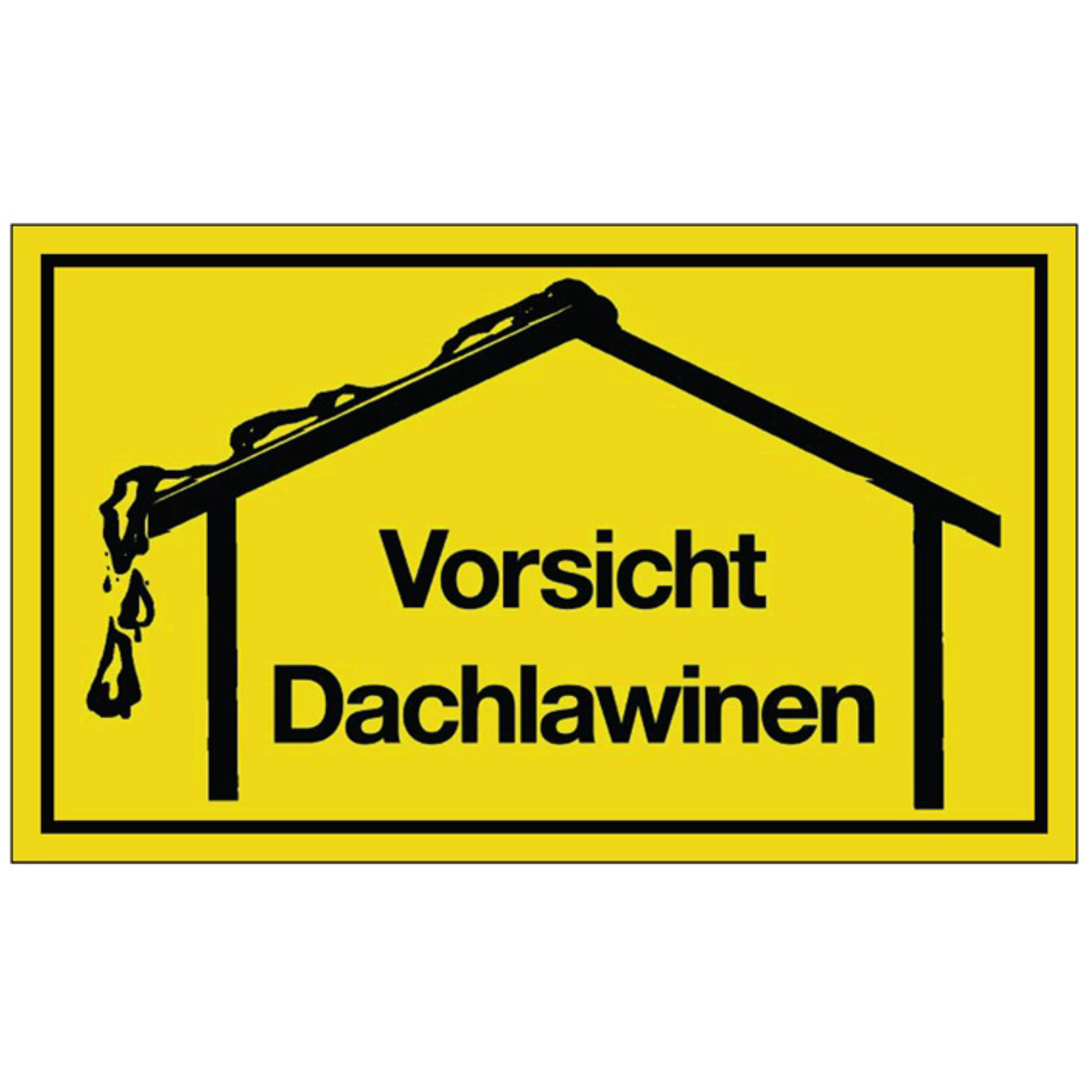  Hinweistafel "Vorsicht Dachlawinen" -FA128636