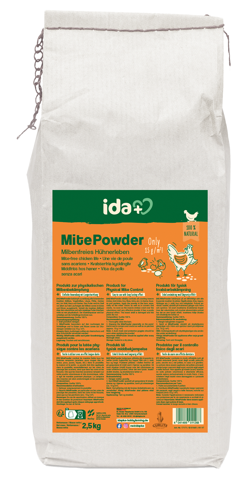 IdaPlus® MitePowder