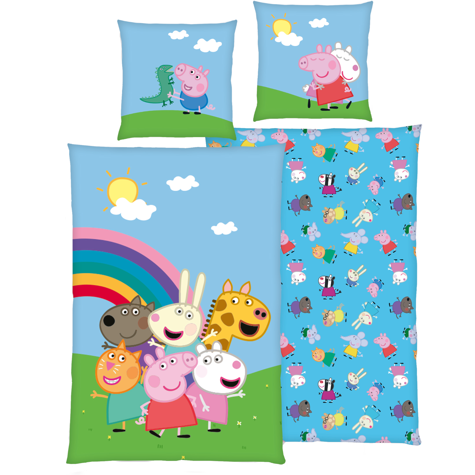 Bettwäsche Peppa & Friends  