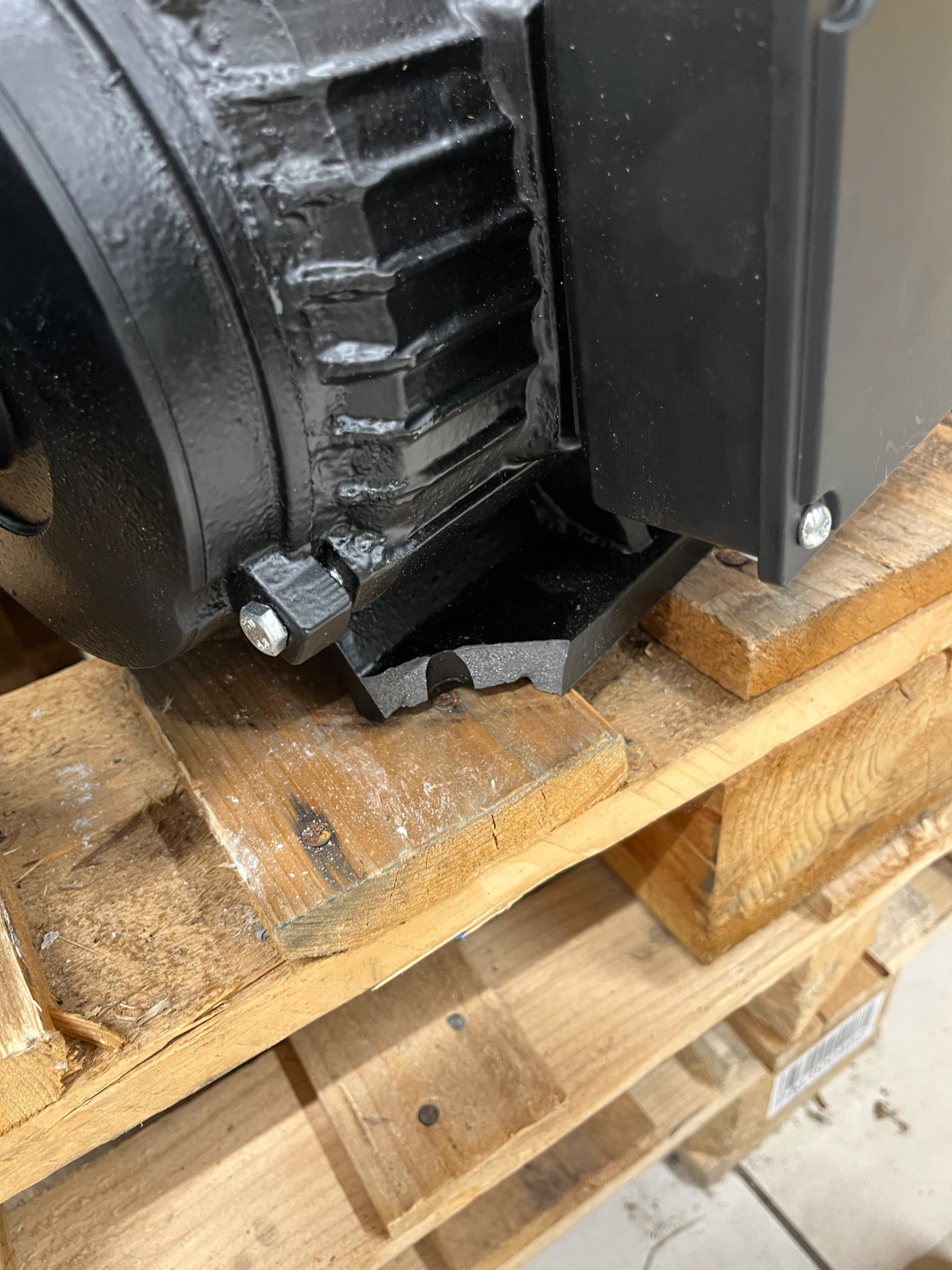 Kreissägemotor 5,5KW B-Ware Halterung beschädigt