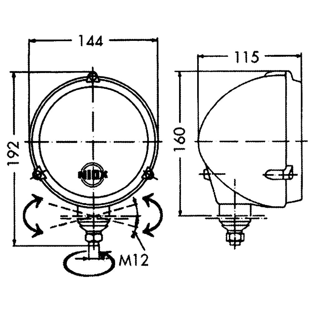 Arbeitsscheinwerfer H3