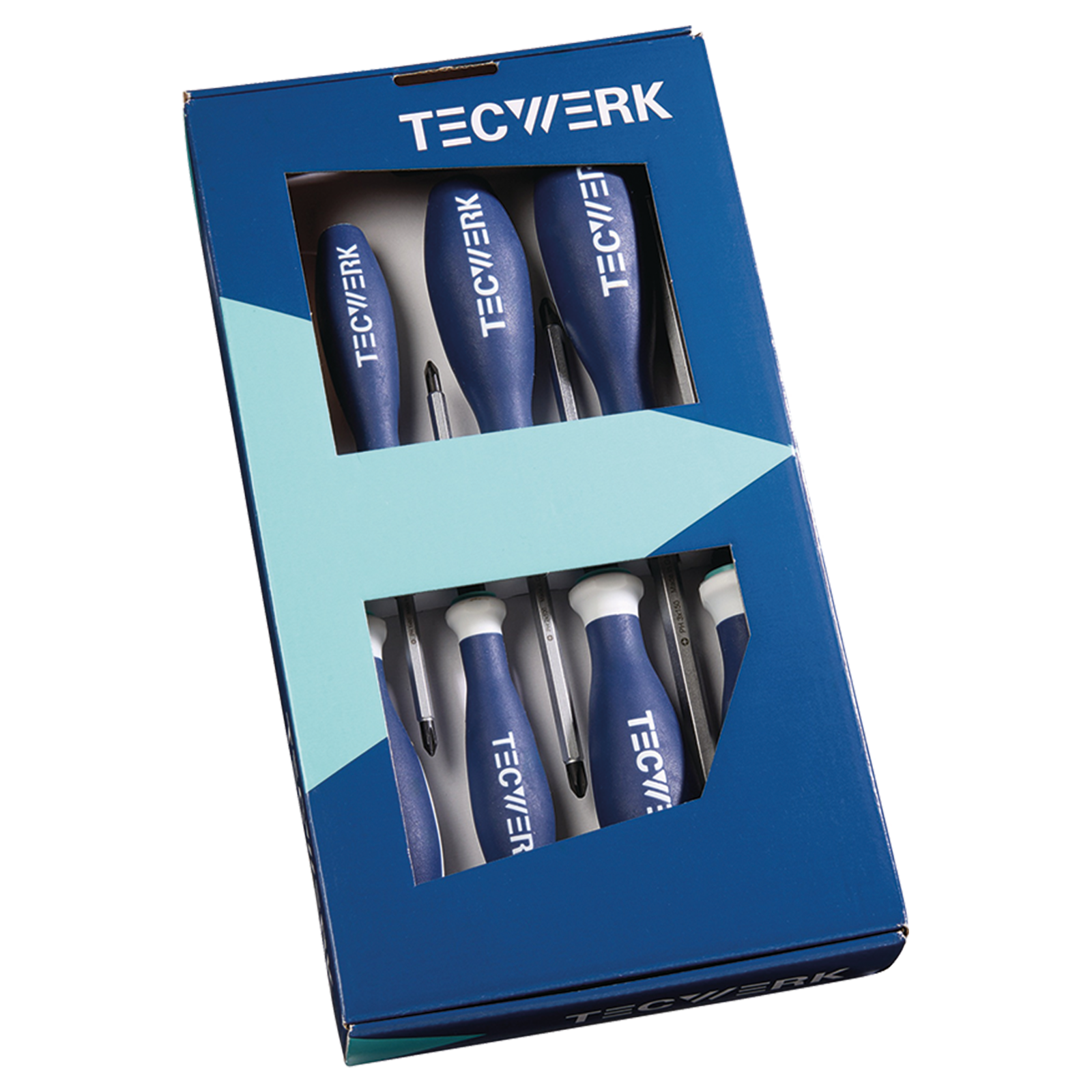 Set di 7 cacciaviti a taglio