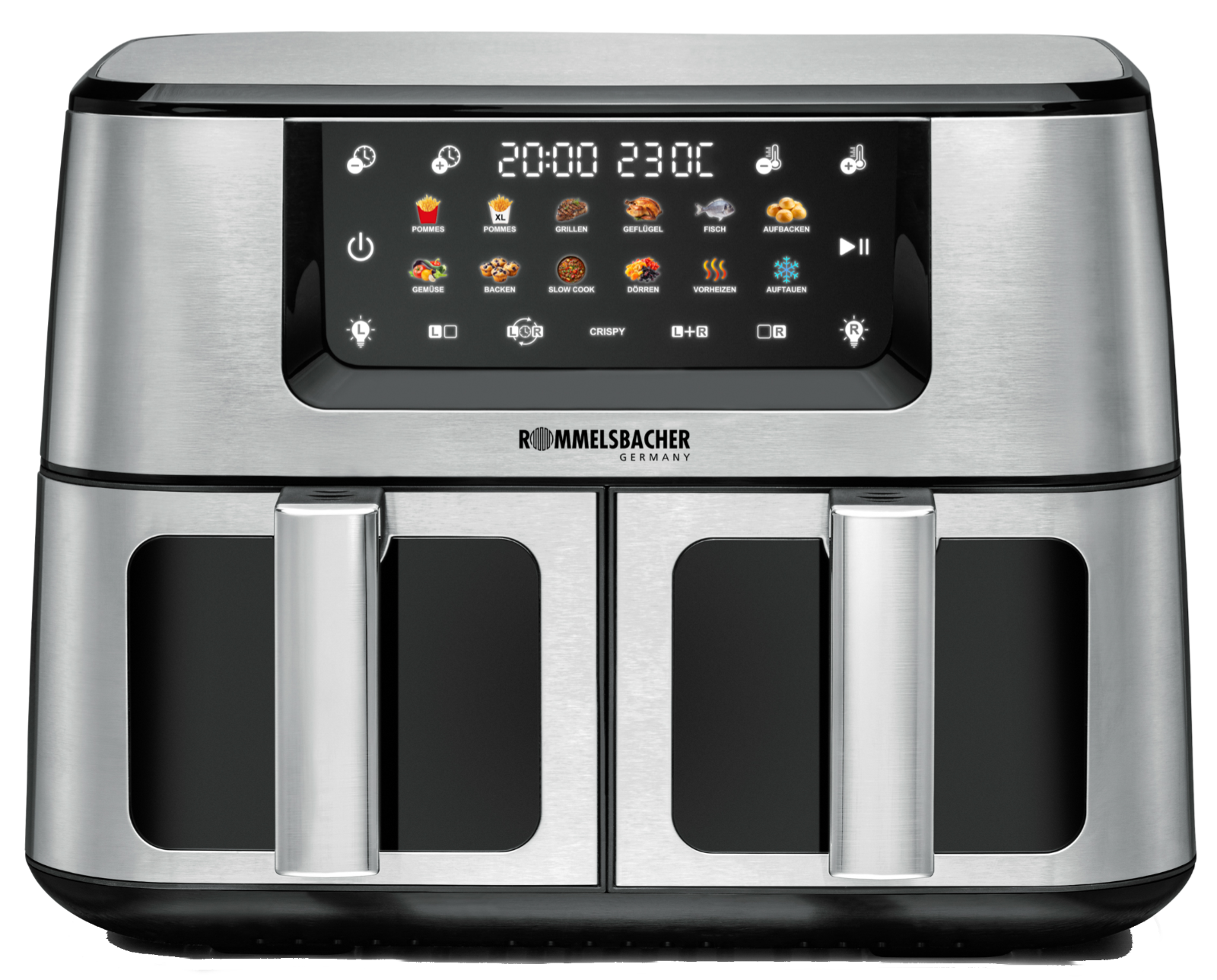 Double air fryer