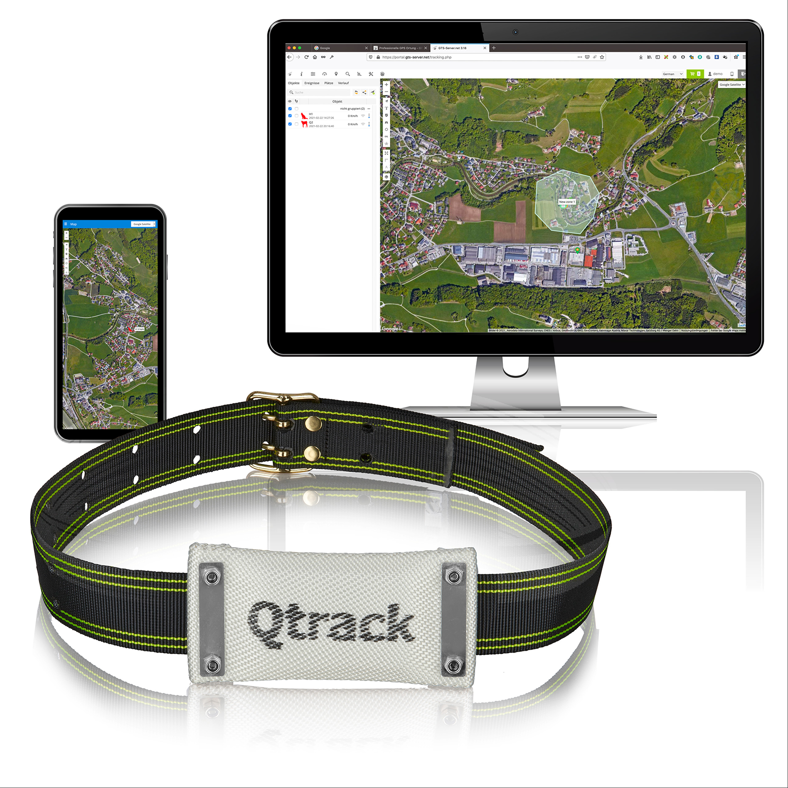 GPS-Ortungsgerät QTrack Q4 Akku LTE