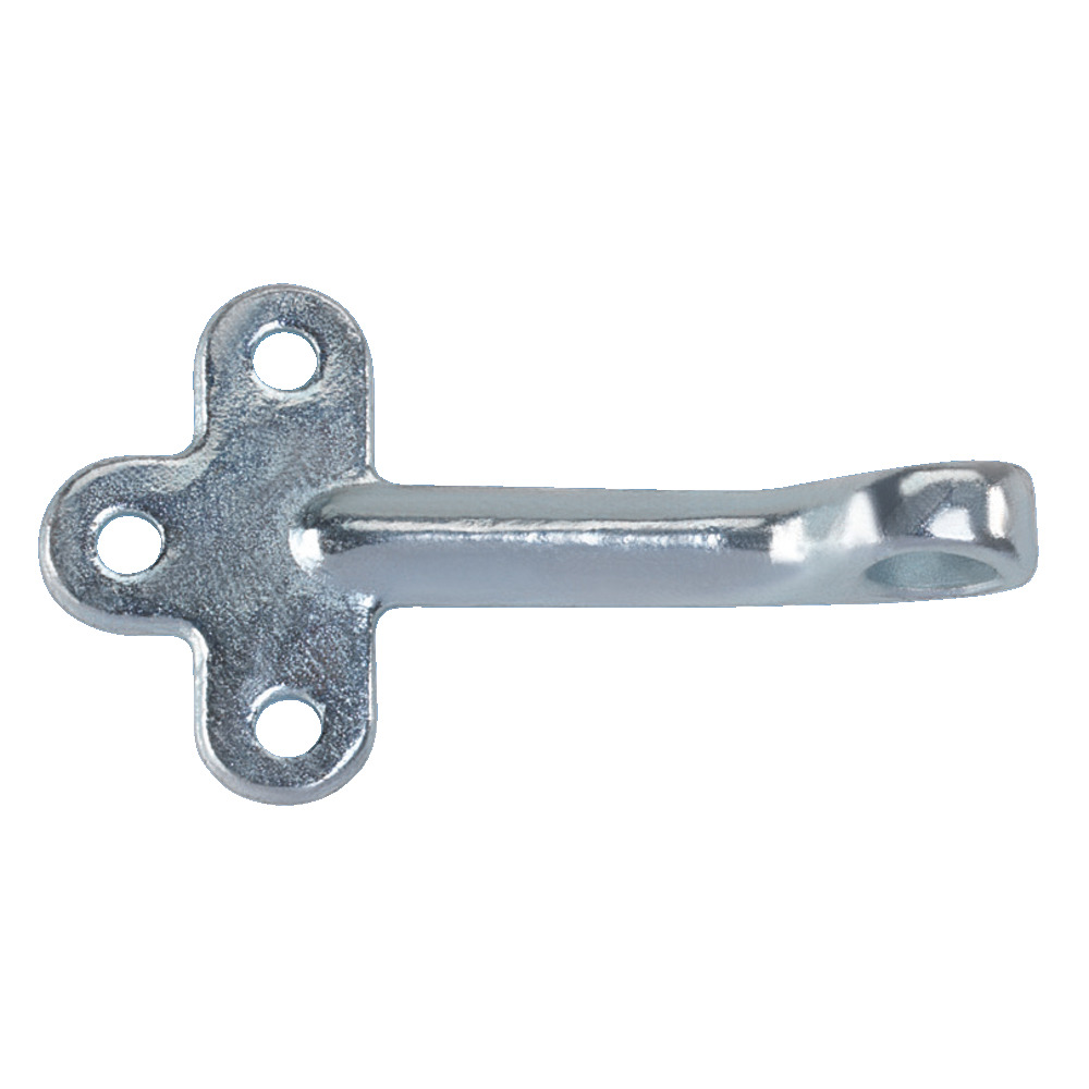Galvanized eyelet for angle lever lock 6121 N