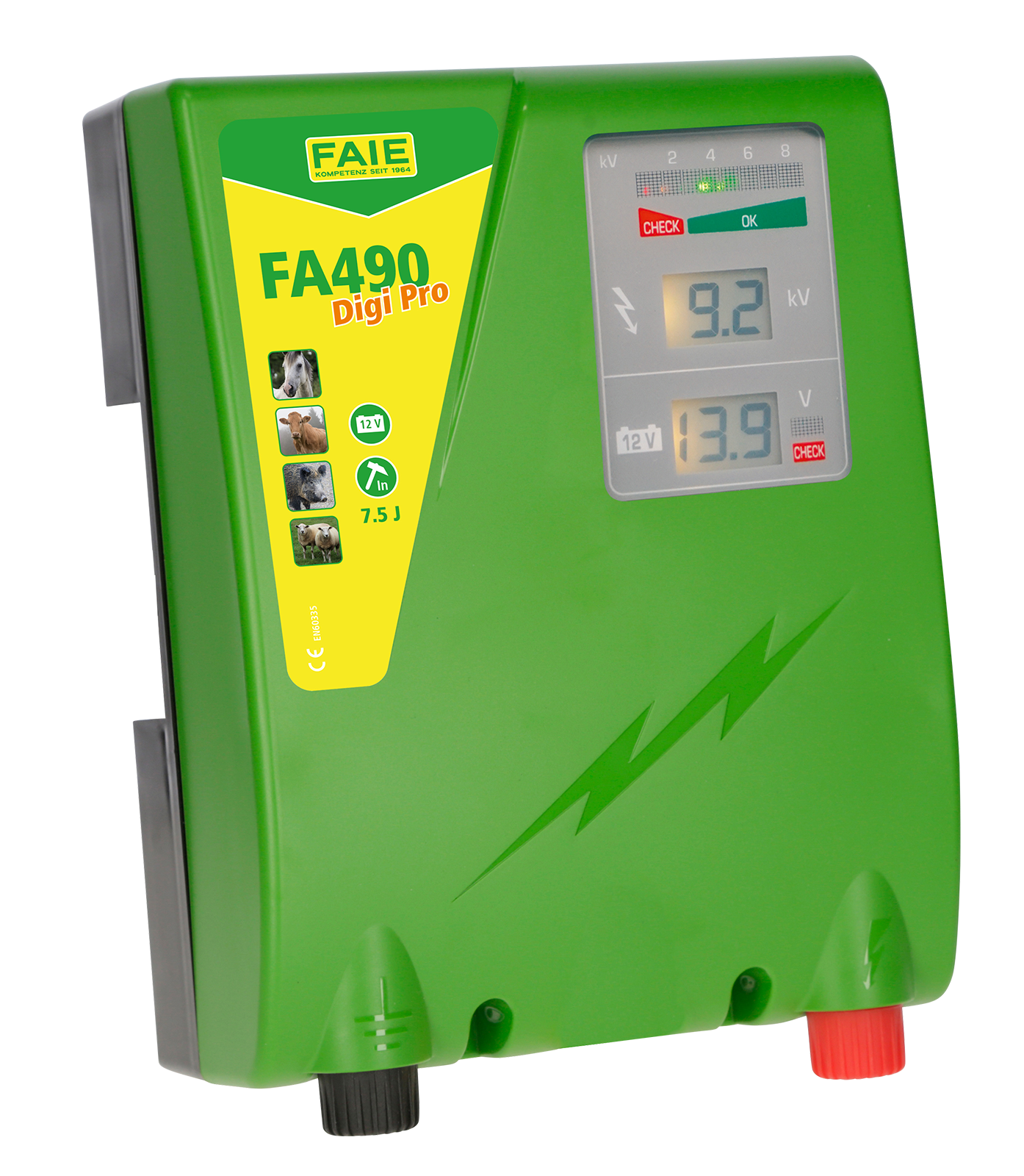 Weidezaungerät FA490 DigiPro - 12V