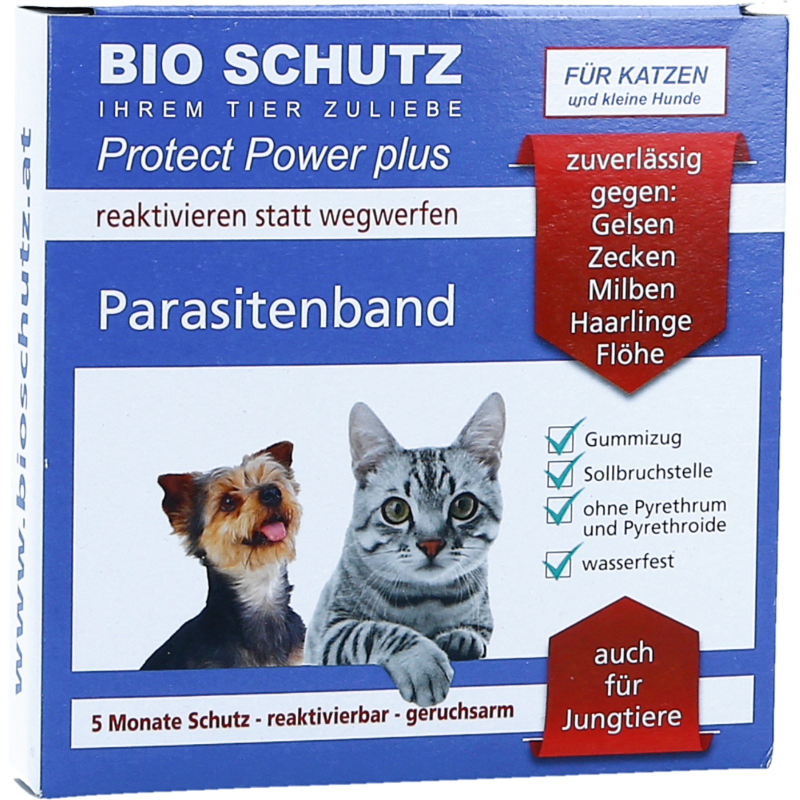 Parasitenband Proect Power Plus Katze
