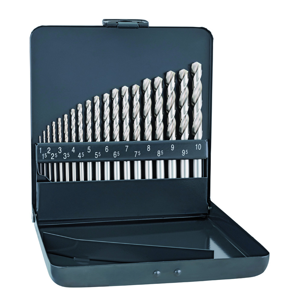 Bohrerkassette Alpen 1-10 mm HSS-Cobalt