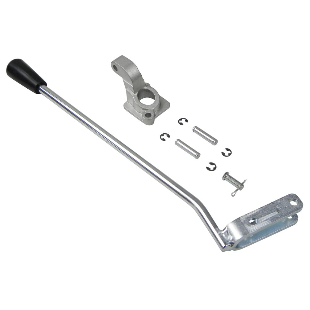 Long lever set for contact valves