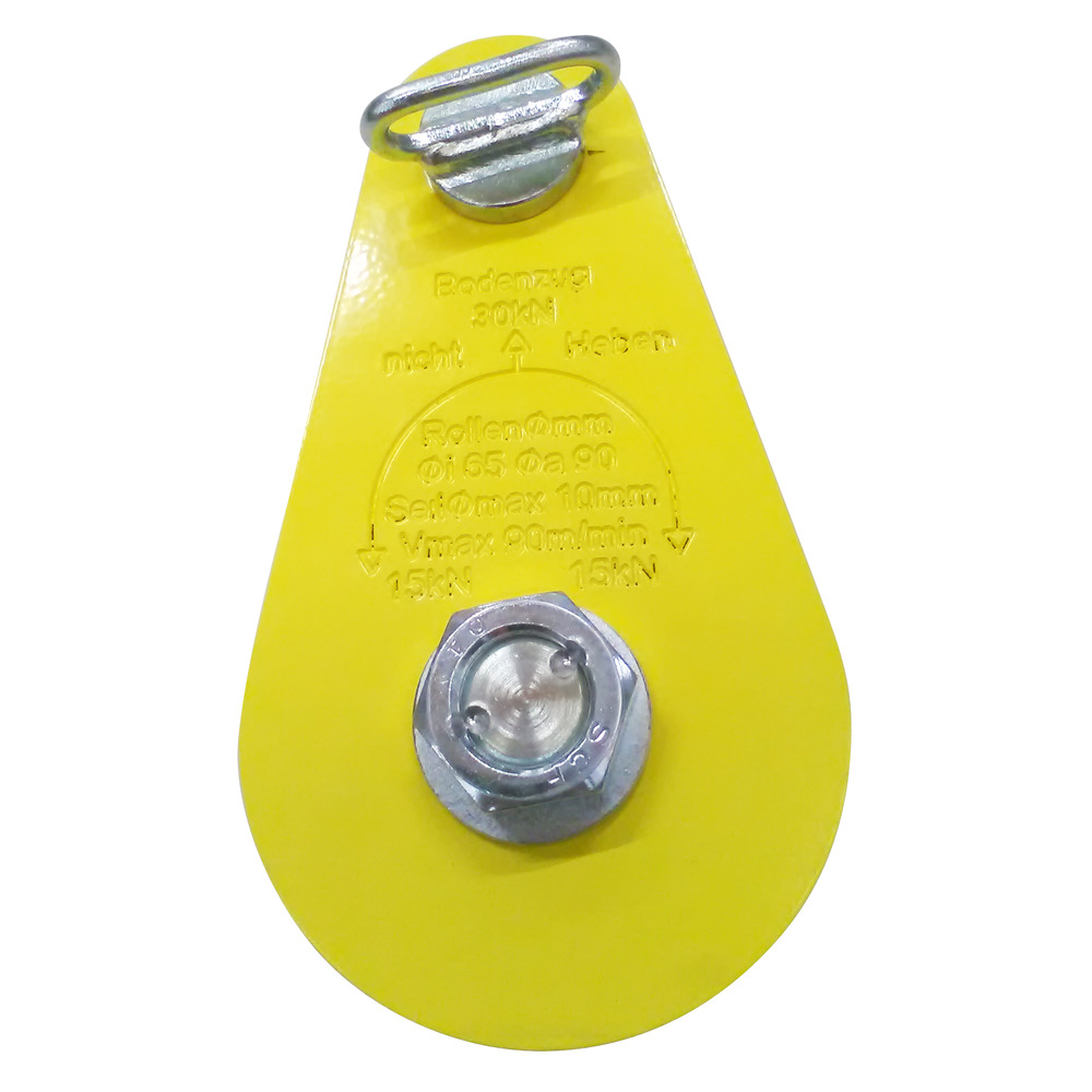 Seilrolle SRL-F 9 mit festen Seitenblechen