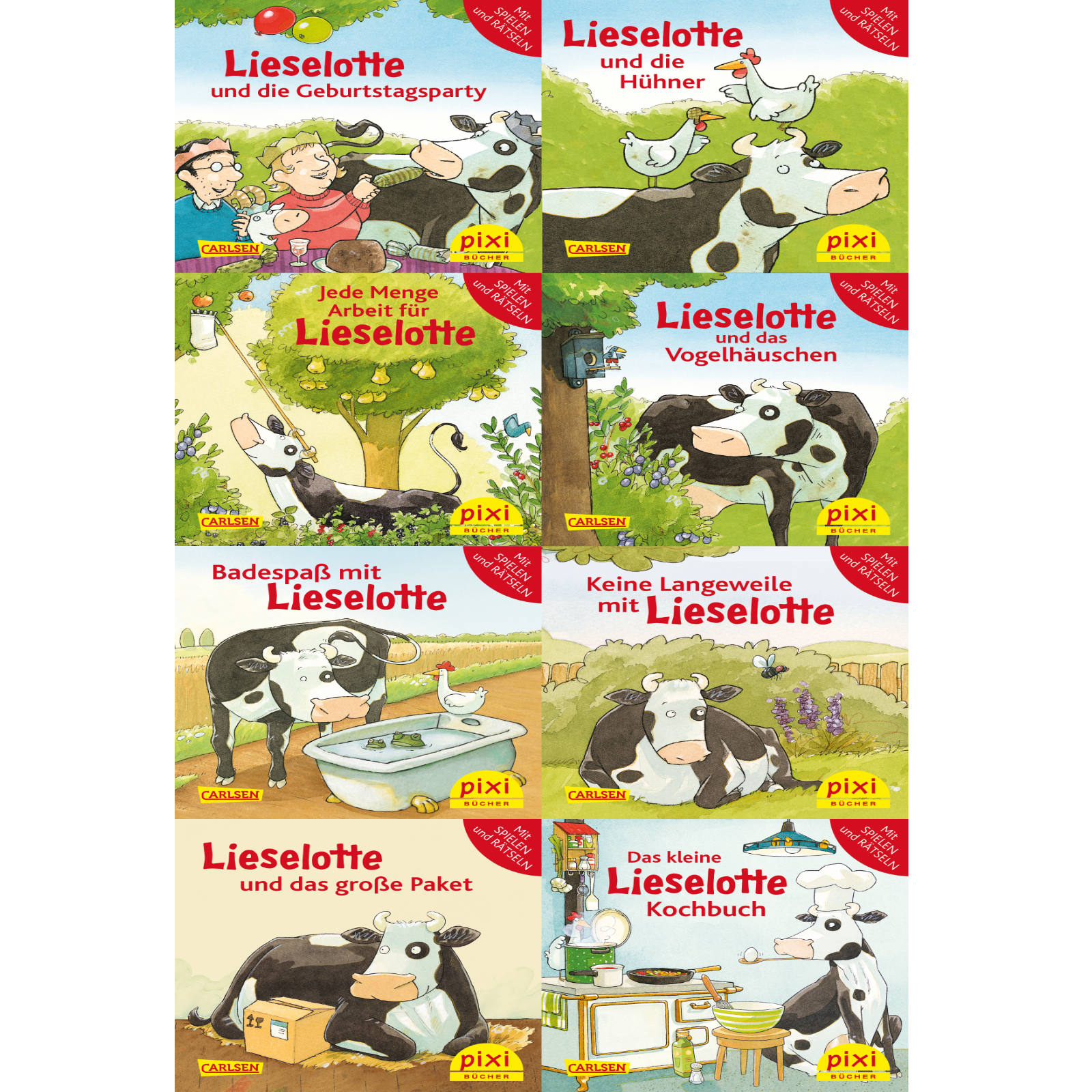 Lieselotte Pixi Set 8er