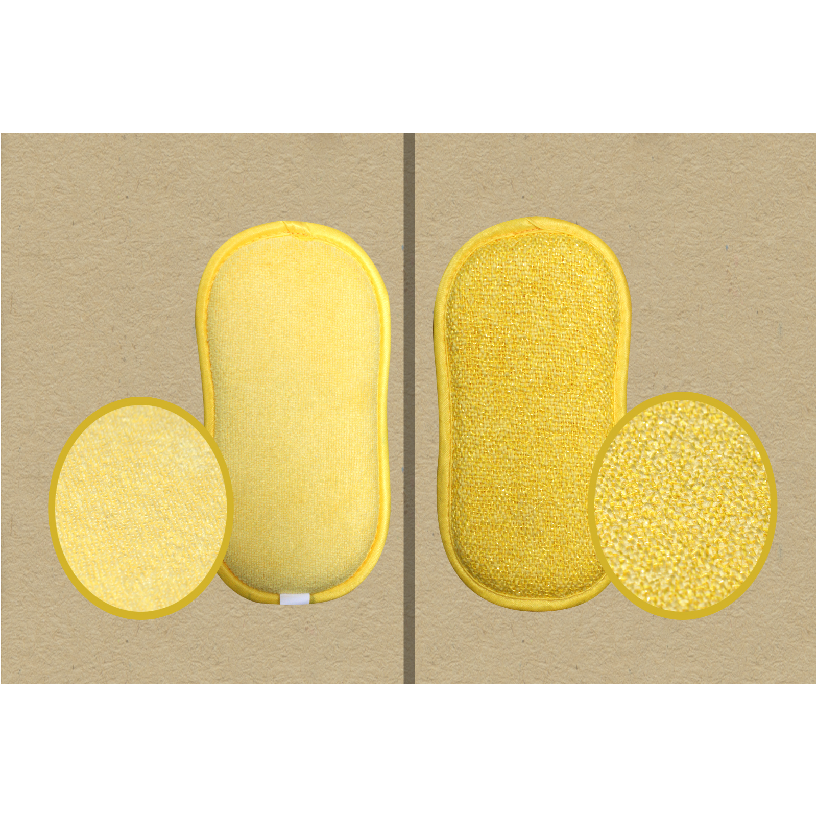 Schwamm Mikrofaser 2in1 Set 5-tlg.