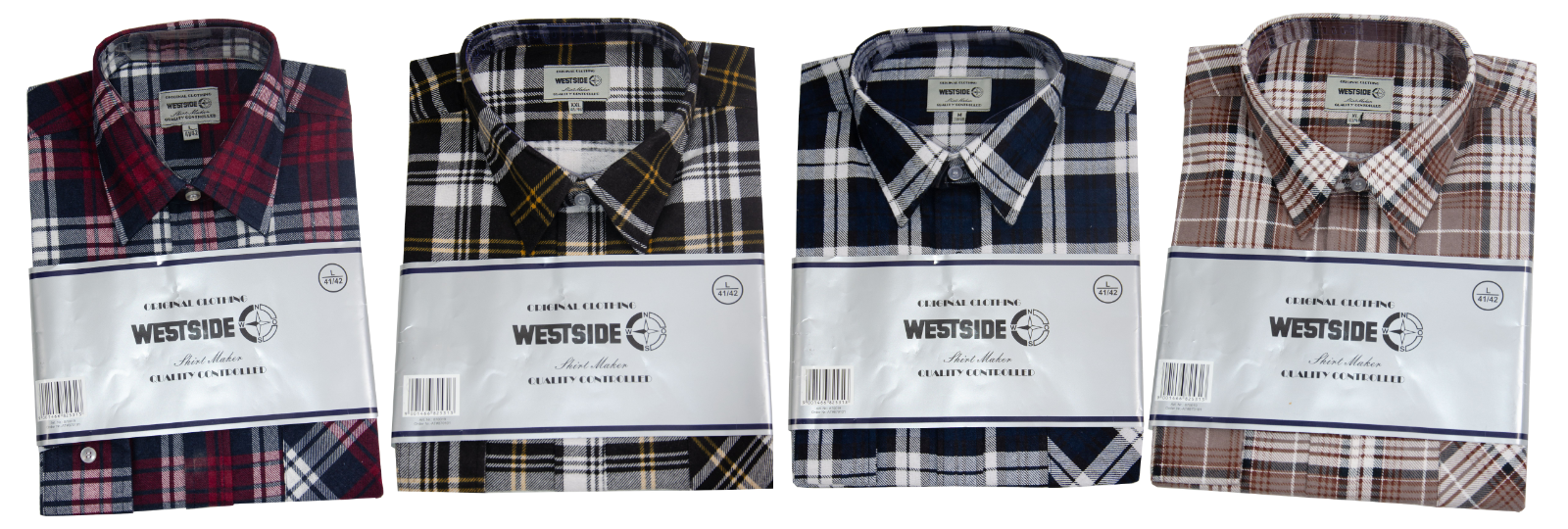 Camicia di flanella in cotone