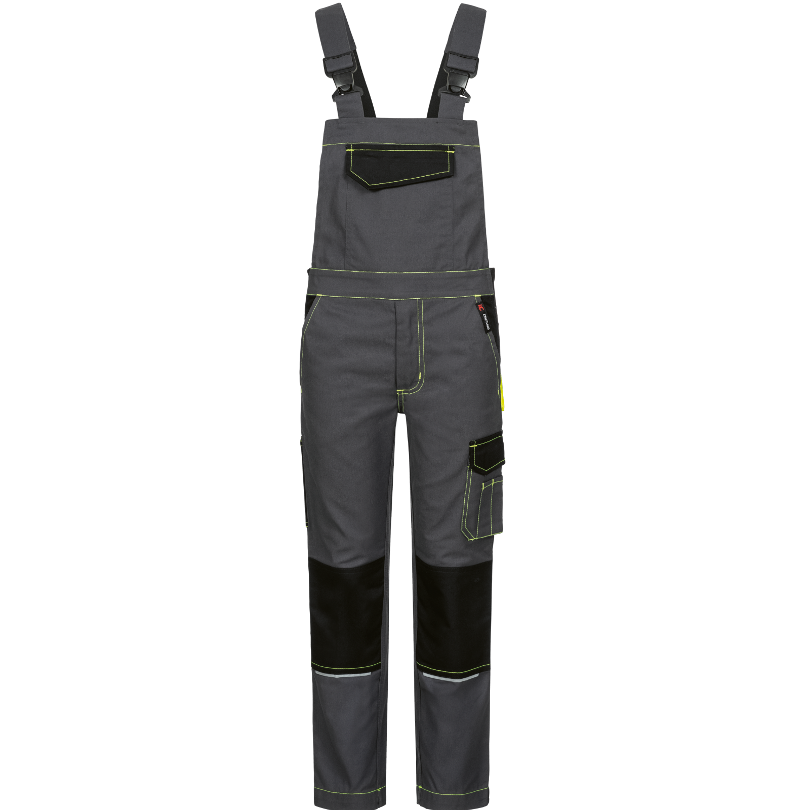 Kinderlatzhose grau/schwarz