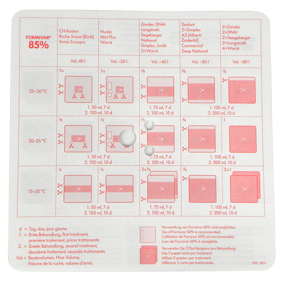 Ersatzdochte für Liebig Dispenser 6 Stück