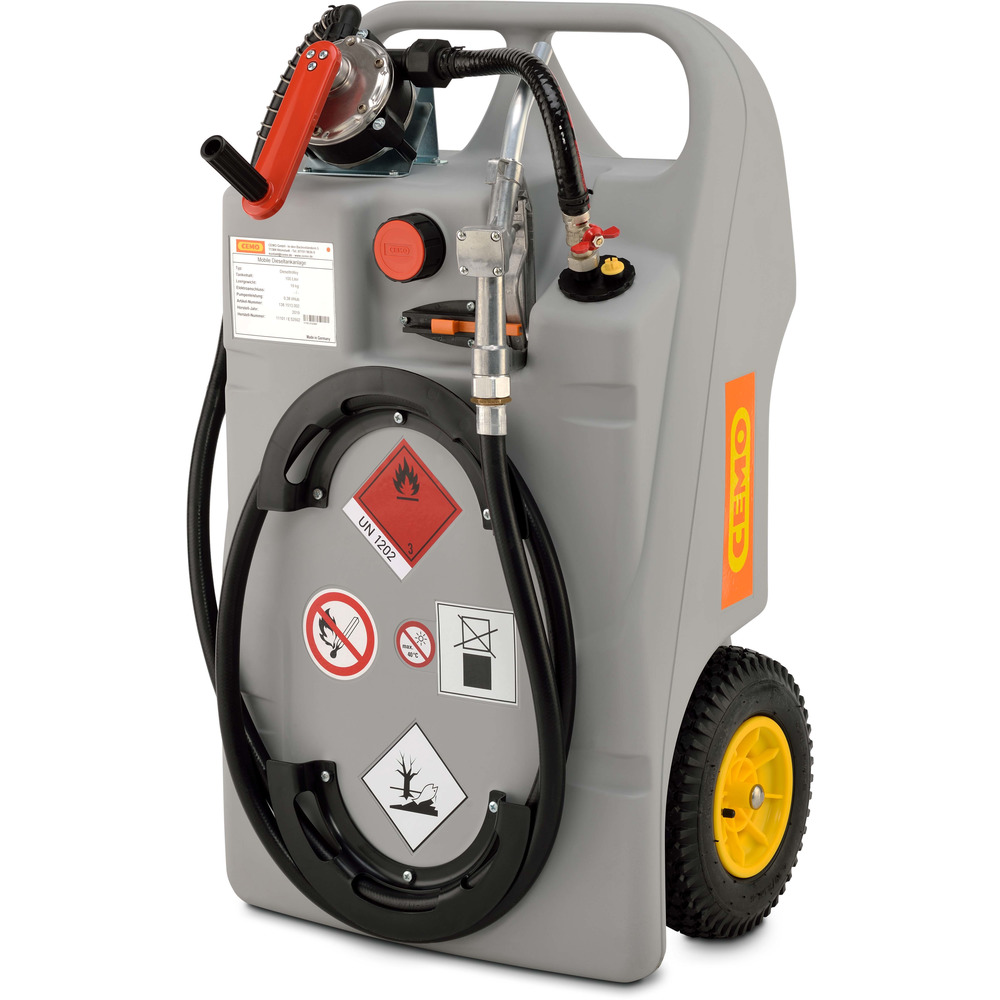 Dieseltrolley 60 L mit Handpumpe