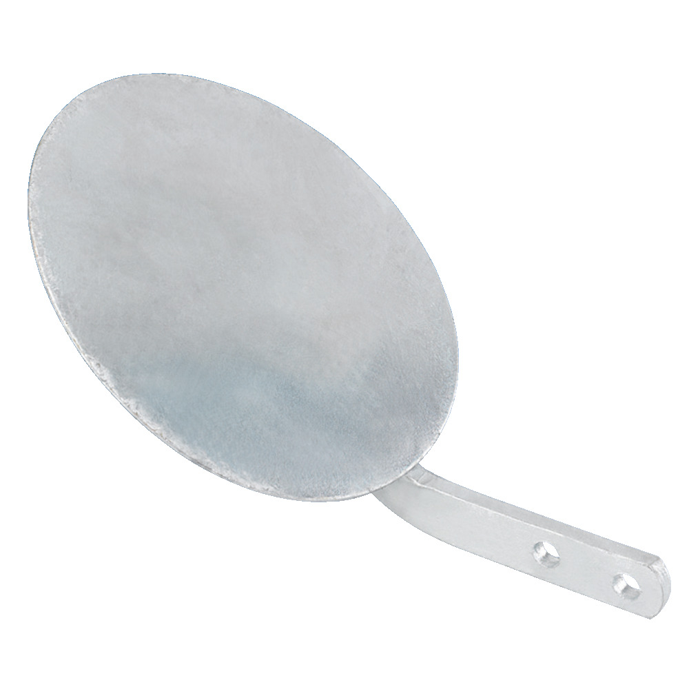 Galvanized baffle plate