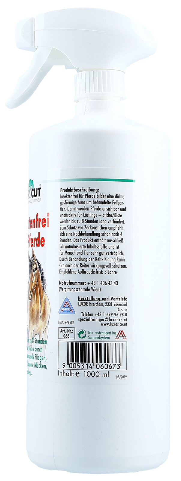 Insektenfrei für Pferde 1000 ml