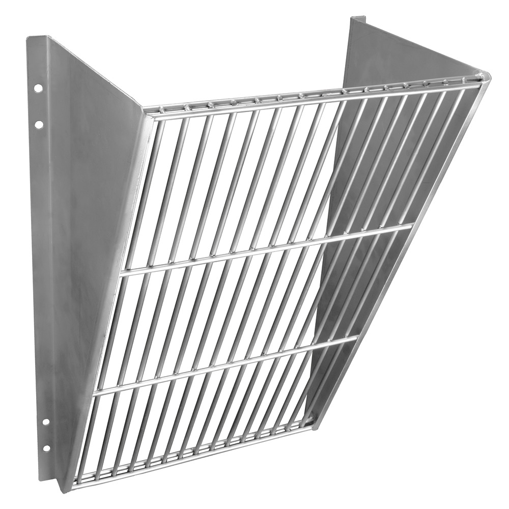 Strohraufe Edelstahl