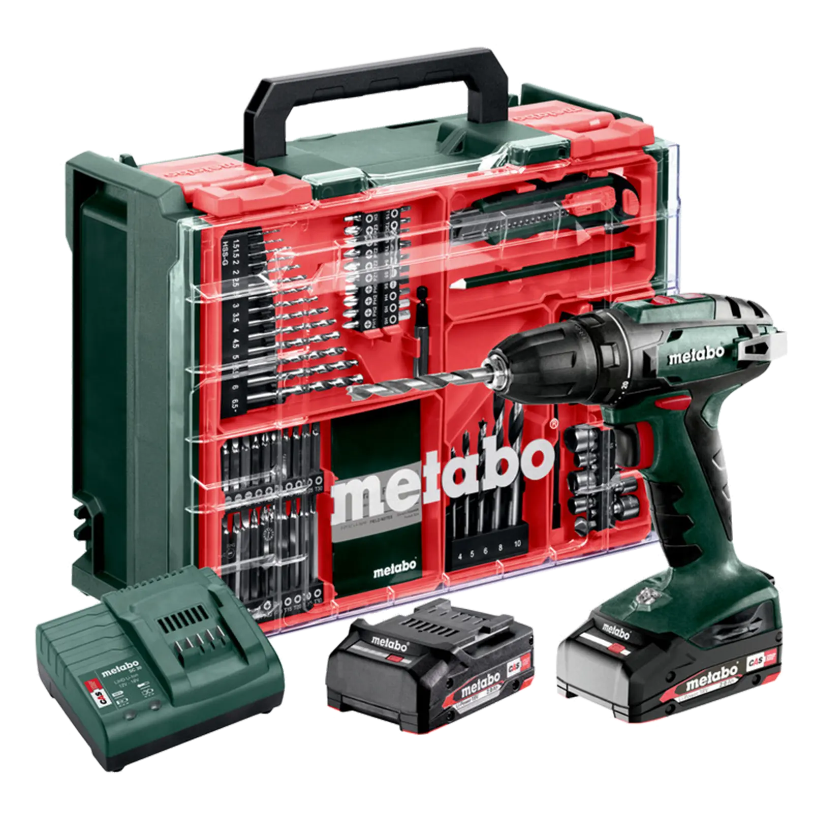 Akku-Bohrschrauber BS-18-Set inkl. 2 Akku