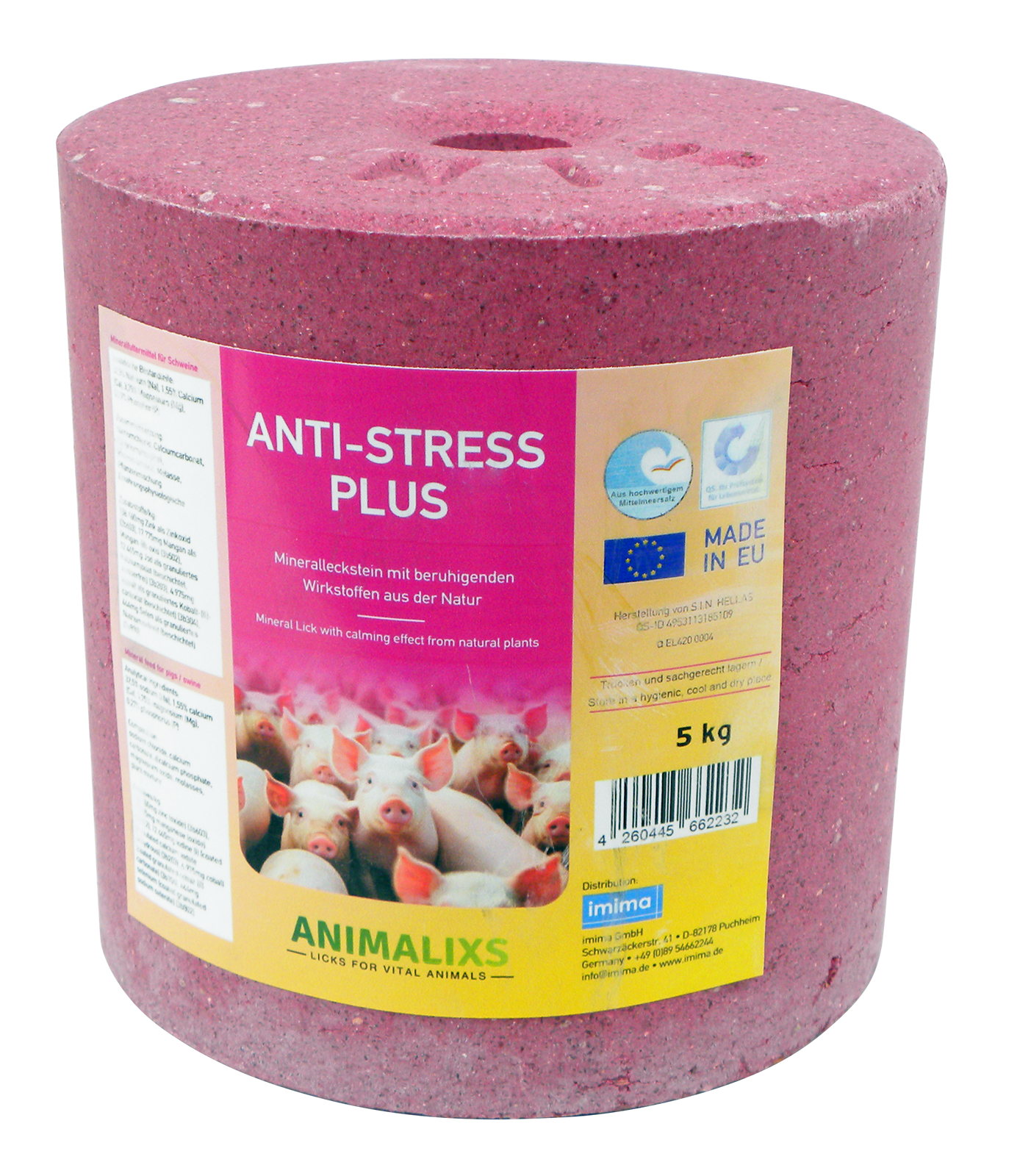 Schweine-Leckstein Anti-Stress+