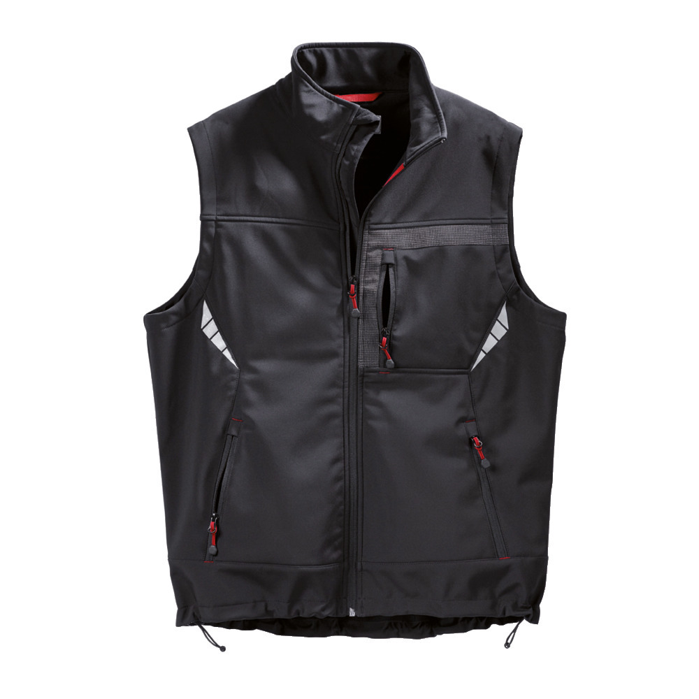 Softshellweste Professional – schwarz