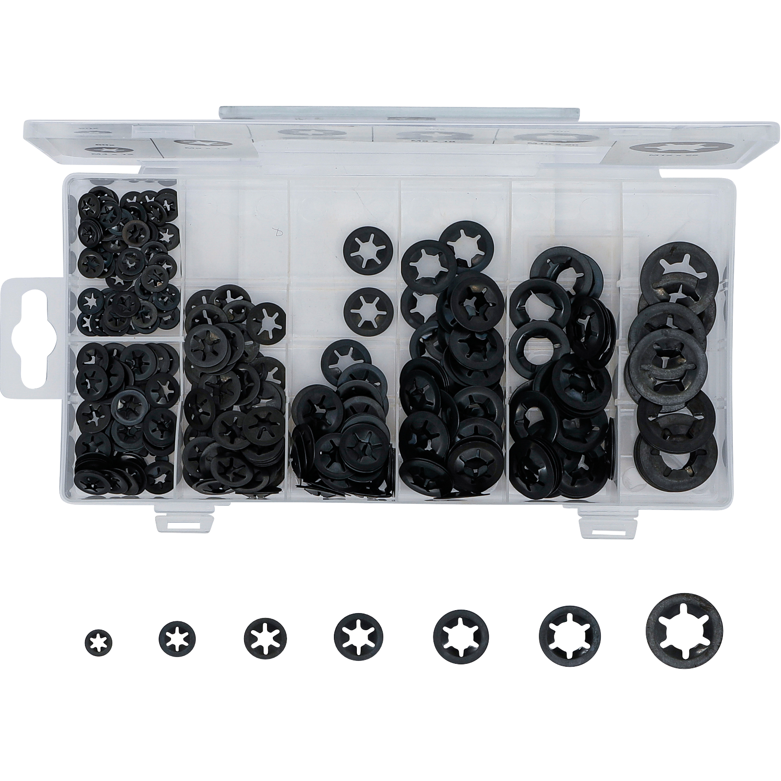  Assortiment de rondelles de sécurité M3-M12 340pcs