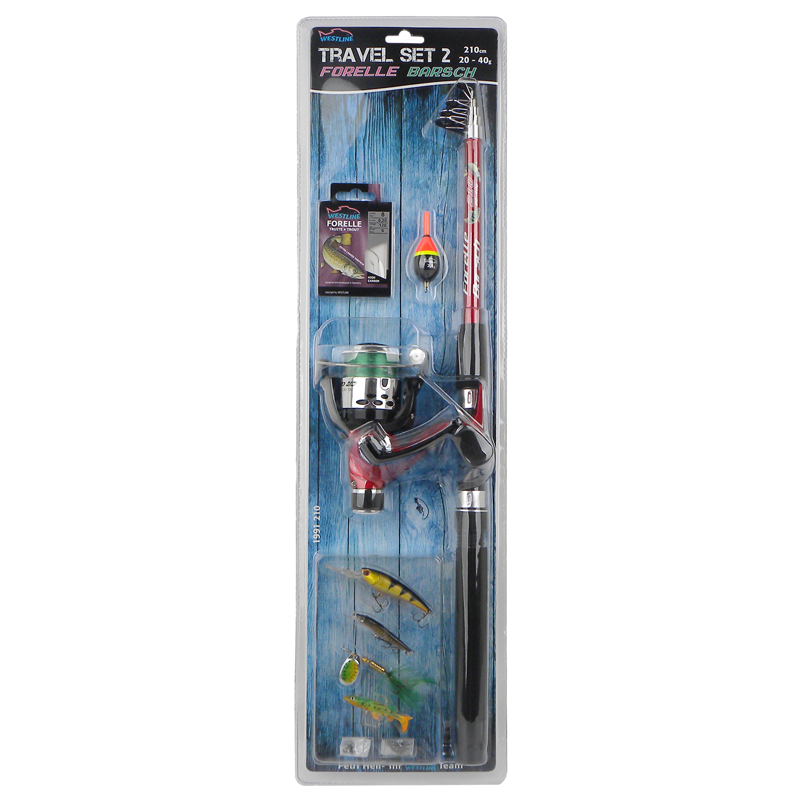 Forellen/Barsch Travel-Set