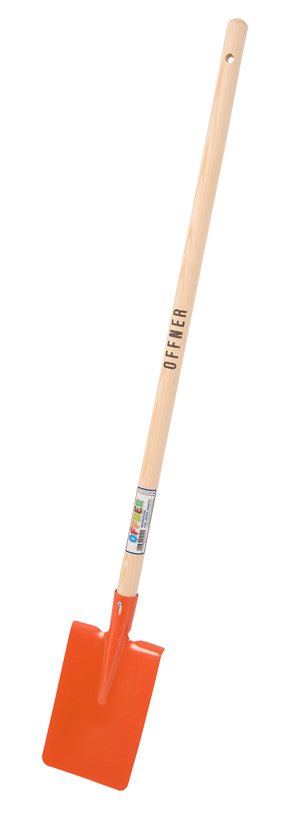 Children's spade, 70cm handle