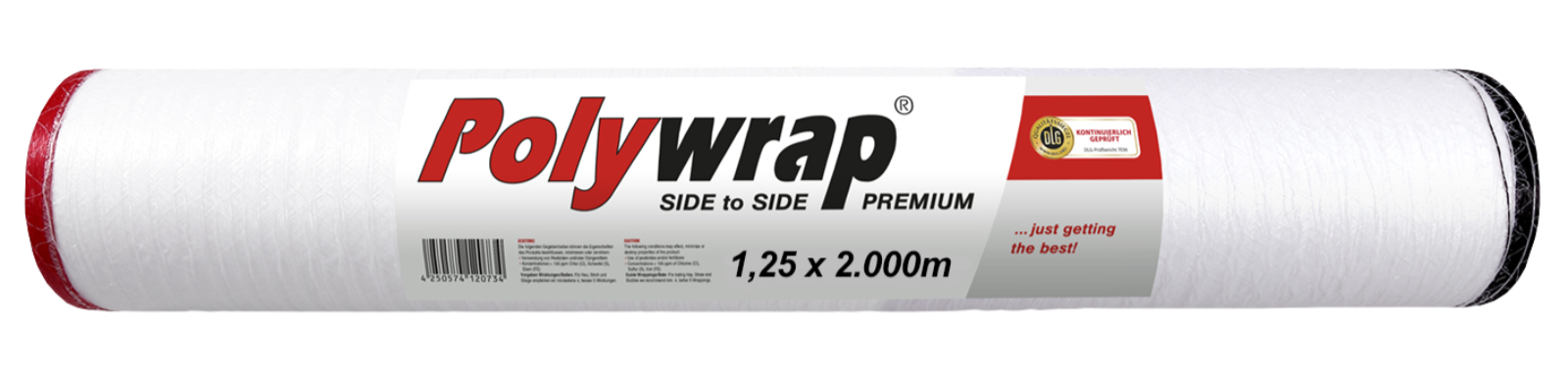 Rundballennetz Polywrap Premium 1,25 x 2.000 m