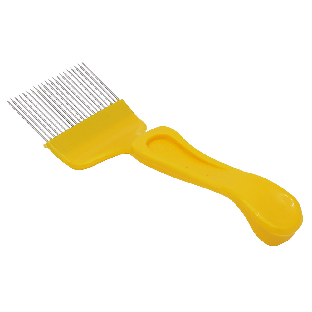 Uncapping fork yellow