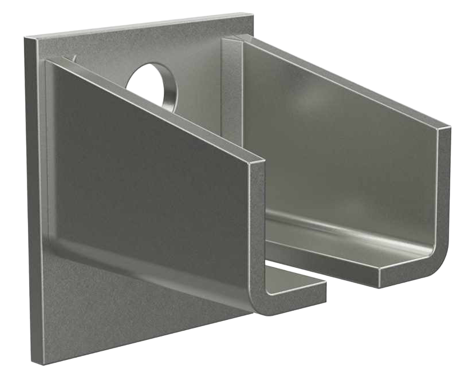 Simple Galvanized Wall Bracket