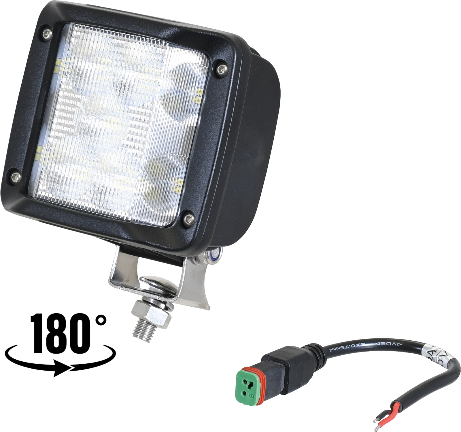 LED-Arbeitsscheinwerfer 9720 Lumen 180° DT