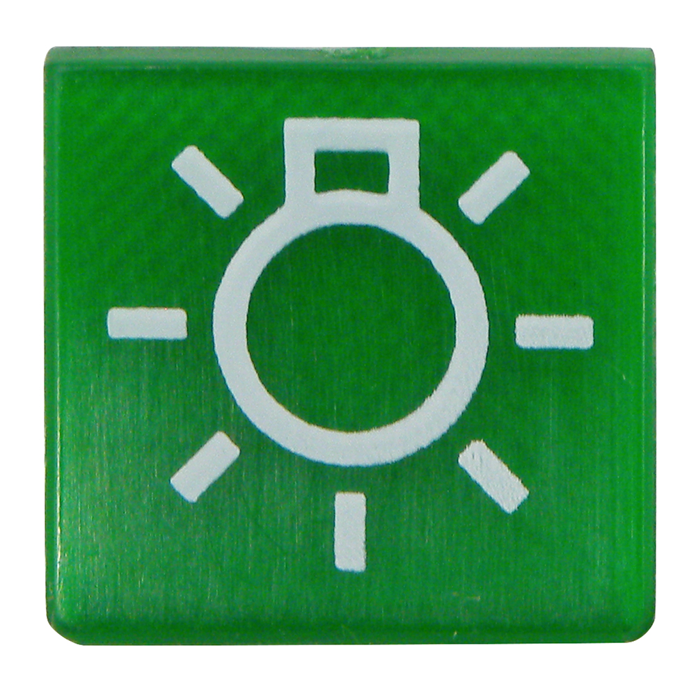 Symbol grün für Begrenzungslicht-FA101812