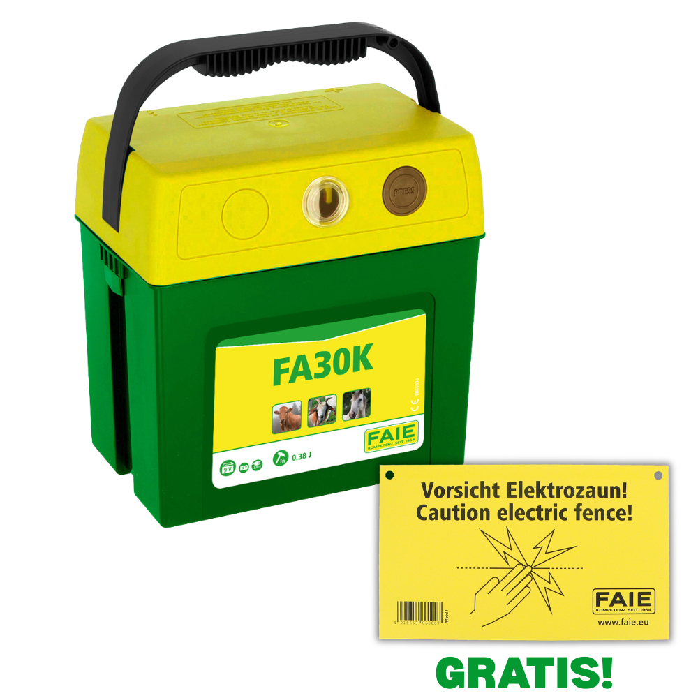 Weidezaungerät FA30K - 230/12/9V