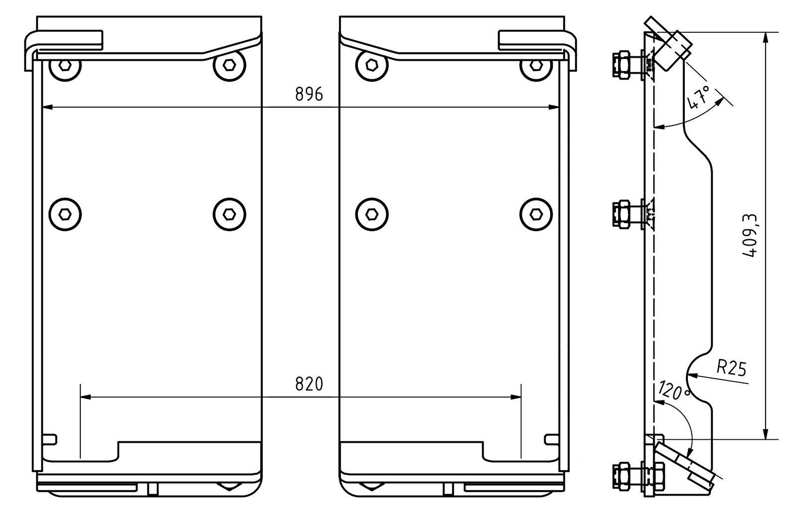 Konsole Mini zu Bobcat Minilader