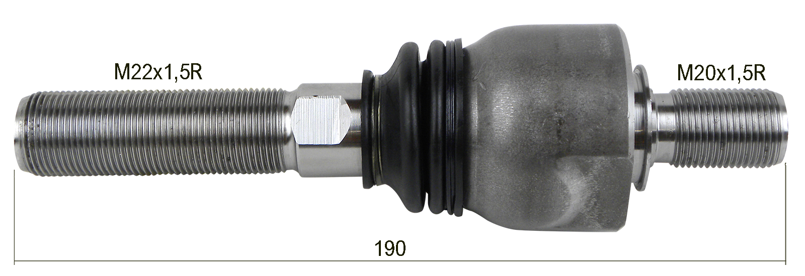 Axialgelenk M20x1,5R/M22x1,5R für ZF APL325 & APL335-FA125186