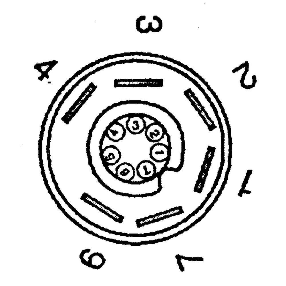 Druckschalter Drehleuchte/Kennleuchte 