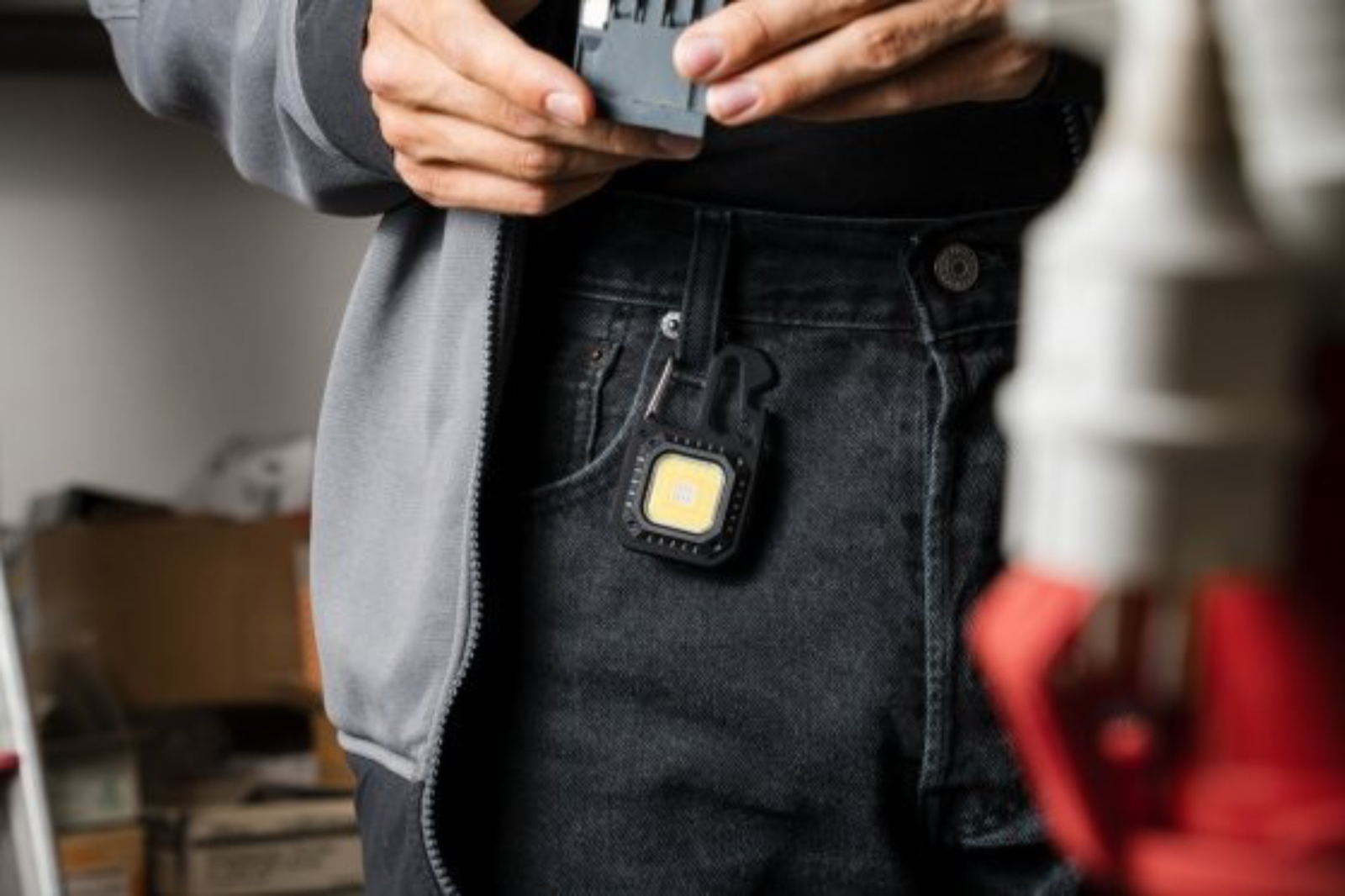 Mini LED Taschenlampe+Multitool