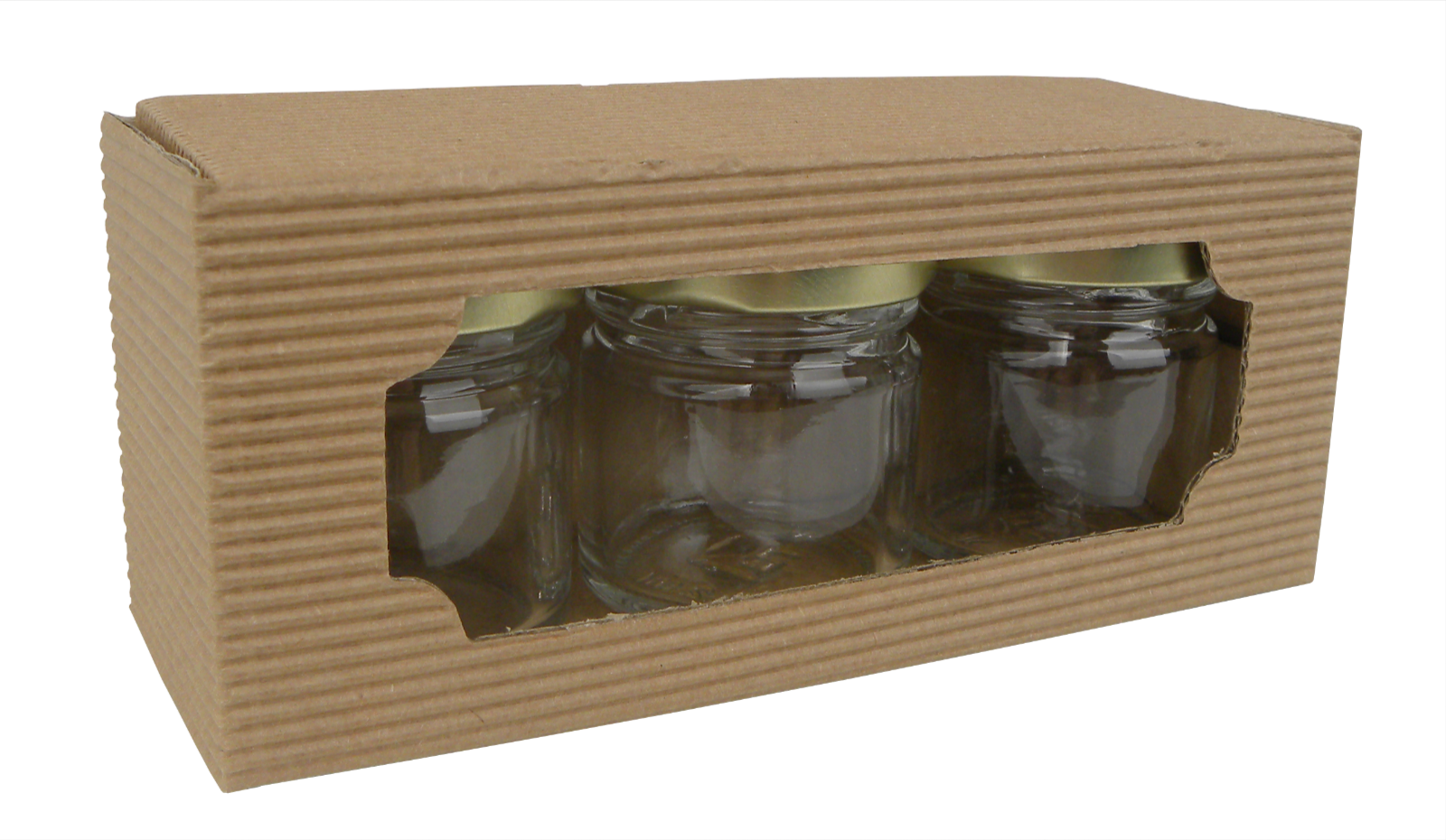 Gläserverpackung für 3 x 42 ml / 10 Stück